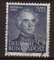 Allemagne 1953 N°52 Von Liebig 30p Bleu. P359 - Sonstige - Europa