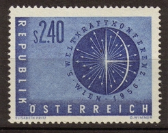 Autriche 1956 N°859 2s40 Bleu Violet N**. P382 - Otros - Europa
