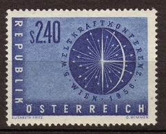 Autriche 1956 N°859 2s40 Bleu Violet N**. P383 - Sonstige - Europa