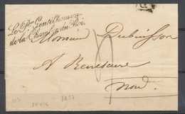 1827 Lettre Marque De Franchise Le Ier Gentilhomme De La Chambre Du R O I P3902 - Lettere In Franchigia Civile