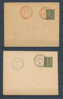 17/1/1920 2 Enveloppes 15c Semeuse Obl VERSAILLES CONGRES Superbe. P4300 - 1877-1920: Periodo Semi Moderno