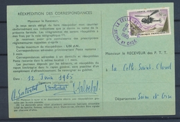1965 Carte Ordre De Réexpédition Des Correspondances Tarif à 10F PA N°41 P4312 - 1921-1960: Modern Period