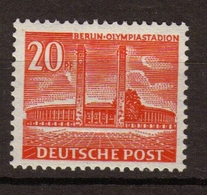 Allemagne BERLIN N°100 20p Rouge. N**. P434 - Sonstige - Europa