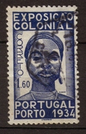 Portugal 1934 N°574 1e60 Bleu. Obl. Scarce. P440 - Autres - Europe