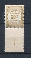 Timbre Taxe N°46 20c Bistre BDF Avec Repère. Neuf Luxe **. P4690 - 1859-1959.. Ungebraucht