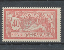 MERSON N°119 40c Rouge Et Bleu Neuf Luxe ** Signé Calves P5123 - Unused Stamps