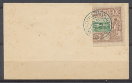 COTE DES SOMALIS N°10A Coupé Sur Enveloppe Obl SIGNE CALVES P930 - Unused Stamps