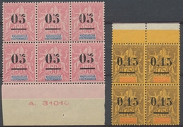 MADAGASCAR N°48 Bloc De 6 Et N°54 Bloc De 4 N** R497 - Unused Stamps