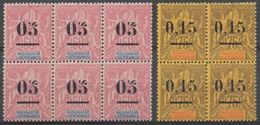 MADAGASCAR N°48 Bloc De 6 Et N°54 Bloc De 4 N** R498 - Unused Stamps