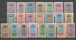SOUDAN N°20 à 41 Obl/N* Cote 26,30€ T3521 - Unused Stamps