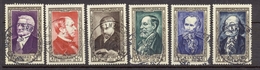 1952 Série Personnages Célèbres Cachets Ronds. W123 - Used Stamps