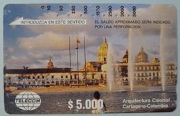 COLUMBIA - Tamura - D1 - Arquitectura Colonial - $5.000 - Used - Colombia