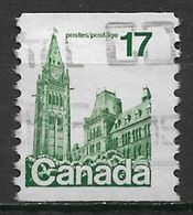 Canada 1979. Scott #800 (U) Parliament Ottawa ** Complete Issue - Francobolli In Bobina