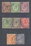 KUT Scott 18/26 - SG76/84, 1922 George V Lot Used - Kenya & Uganda