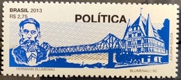 Brazil Stamp C 3304 Selo Relações Diplomáticas Brasil Alemanha Política Ponte 2013 Herman Blumenau - Nuevos