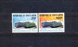 HAUTE VOLTA - MNH - TRAINS - MI.NO.780/1 - CV = 5 € - Africa (Other)