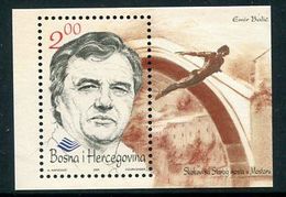 BOSNIA HERCEGOVINA (Sarajevo) 2001 Bridge Diving Champion MNH / **.  Michel Block 14 - Bosnia Herzegovina