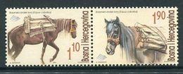 BOSNIA HERCEGOVINA (Sarajevo) 2001 Mountain Ponies MNH / **.  Michel 224-25 - Bosnia Herzegovina