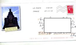 Pap   Beaujard Flamme Chiffrée Illustré Monument Romilly - Listos Para Enviar: Transplantes/Beaujard