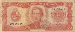 Billet - URUGUAY - 100 Pesos - Série A - Uruguay