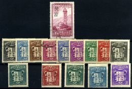 Andorra Francesa Nº 46/60. Año 1935/43 - Used Stamps