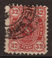 Finlande N°20 32p Carmin Dentelé 11. P148 - Sonstige - Europa