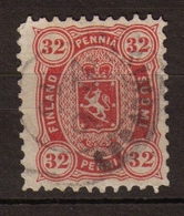 Finlande N°20 32p Carmin Dentelé 11. P150 - Altri - Europa