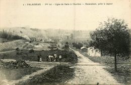 Palaiseau * 5ème Lot * Ligne De Paris à Chartres * Excavateur , Pelle à Vapeur * Ligne Chemin De Fer * Carrière Mine ? - Palaiseau