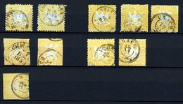 Germany Wurtemberg 3k Yellow Selection. CV $380 H92 - Europe (Other)