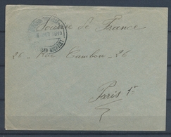 1919 Enveloppe Obl Spéciale CROISEUR CUIRASSE JULES MICHELET X2777 - Poste Maritime