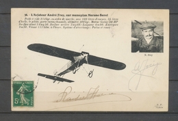 Aviation CP Juvisy, Signature FREY Et D'ITALICO RAISER, SUP X3942 - Guerre De 1870