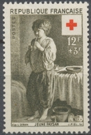 Surtaxe Au Profit De La Croix-Rouge.  Jeune Paysan. Le Nain. 12f. + 3f. Brun-olive. Neuf Luxe ** Y1089 - Unused Stamps