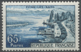 Série Touristique. Evian-les-Bains 65f. Bleu-noir Et Bleu. Neuf Luxe ** Y1131 - Nuevos