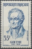 Célébrités étrangères. Johann Wolfgang Von Goethe 35f. Bleu. Neuf Luxe ** Y1138 - Unused Stamps