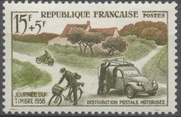 Journée Du Timbre. Mécanisation De La Distribution Rurale 15f. + 5f. Vert-brun Et Olive Foncé. Neuf Luxe ** Y1151 - Unused Stamps