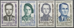 Série Héros De La Résistance (II) 4 Valeurs.Neuf ** Luxe Gomme D'origine. Neuf Luxe ** Y1160S - Unused Stamps