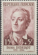 Célébrités. Denis Diderot  15f. + 5f. Lilas-brun. Neuf Luxe ** Y1168 - Unused Stamps