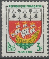 Armoiries De Villes (III) Nantes. 3f. Noir, Rouge, Jaune Et Vert. Neuf Luxe ** Y1185 - Unused Stamps