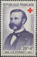 Au Profit De La Croix-Rouge.  J. Henri Dunant  20f. + 8f. Violet. Neuf Luxe ** Y1188 - Unused Stamps