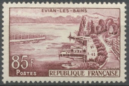 Série Touristique. Evian-les-Bains  85f. Lilas-brun (1131). Neuf Luxe ** Y1193 - Nuovi