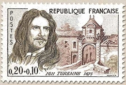 Célébrités. Henri De La Tour D'Auvergne, Vicomte De Turenne, à Bazeille  20c. + 10c. Olive Et Lilas-brun Y1258 - Neufs