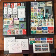 Poland 1962 Complete Year Set. 86 Mint Stamps & 7 Souvenir Sheets. MNH** - Années Complètes