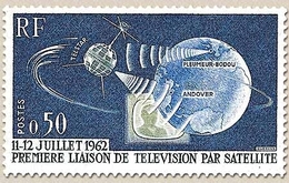 Télécommunications Spatiales. Première Liaison De Télévision Par Satellite Telstar. 50c. Y1361 - Neufs