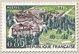 Série Touristique. Vittel  85c. Vert-jaune, Vert Et Violet-brun Y1393 - Neufs