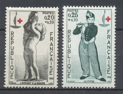 Série Au Profit De La Croix-Rouge. Centenaire De La Croix-Rouge Internationale.  2 Valeurs Y1401S - Neufs