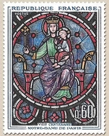 8e Centenaire De Notre-Dame De Paris. Rose Ouest De La Cathédrale. 60c. Polychrome Y1419 - Neufs