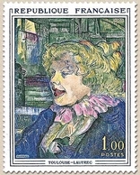 Oeuvres D'art. La Serveuse Anglaise Du Star, Au Havre, Par Toulouse-Lautrec. 1f. Polychrome Y1426 - Unused Stamps