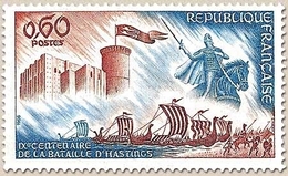 9e Centenaire De La Bataille D'Hastings. Le Château De Falaise, La Statue De Guillaume Le Conquérant. 60c. Y1486 - Neufs