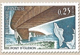 Inauguration Du Pont D'Oléron. 25c. Bleu-vert, Bleu, Brun Et Vert Y1489 - Neufs