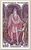 Grands Noms De L'Histoire. Charlemagne (742-814) 60c. Brun-violet, Rose Et Violet Y1497 - Neufs